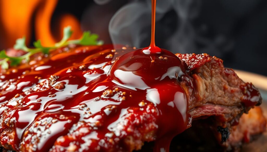 BBQ Sauce Glaze for Beef Back Ribs