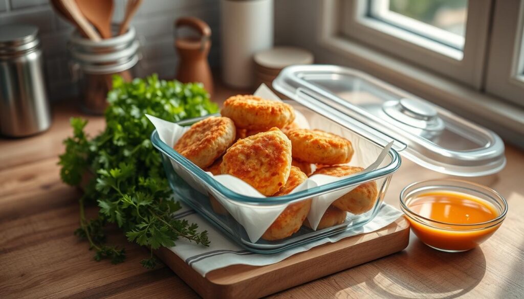 Chicken Fritters Storage Tips