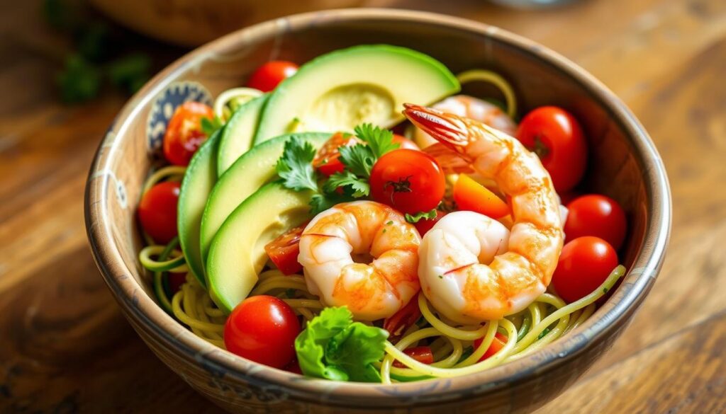 Low-Carb Shrimp Bowl Variations