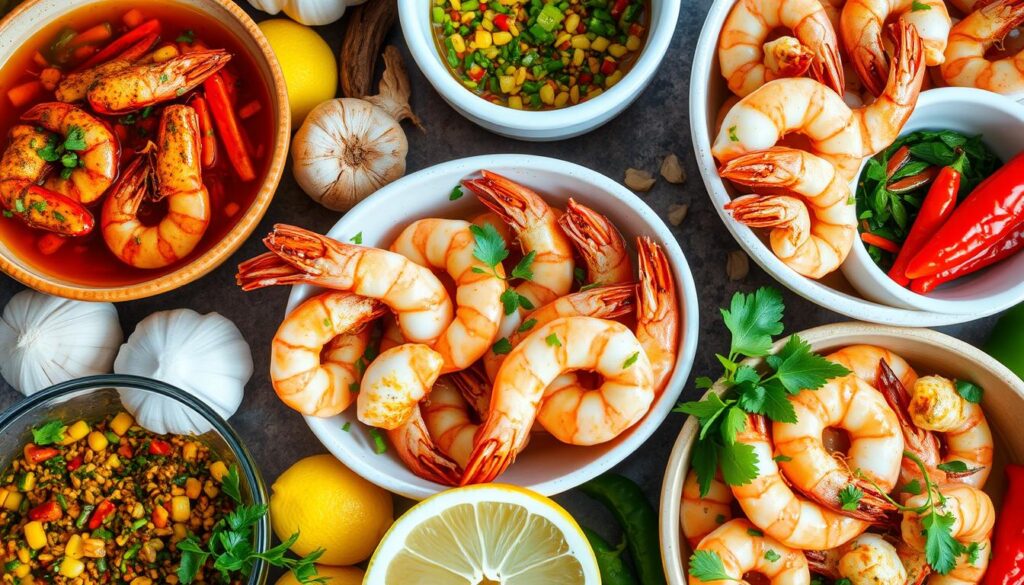 Shrimp Marinades and Seasoning