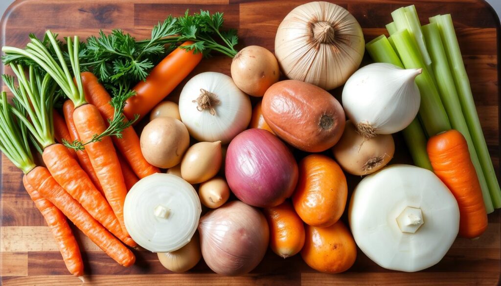 Vegetables for Slow Cooker Beef Arm Roast