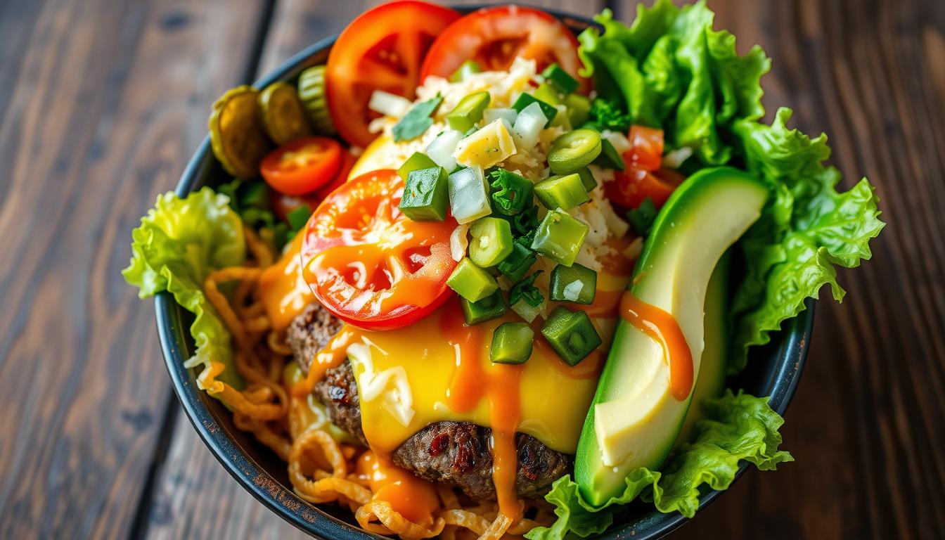 burger bowl recipe