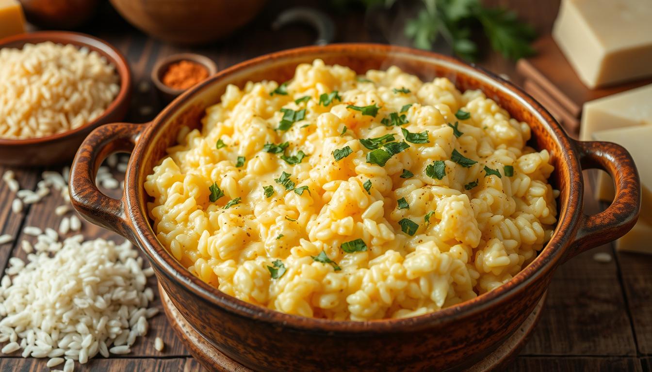 cheesy rice recipe