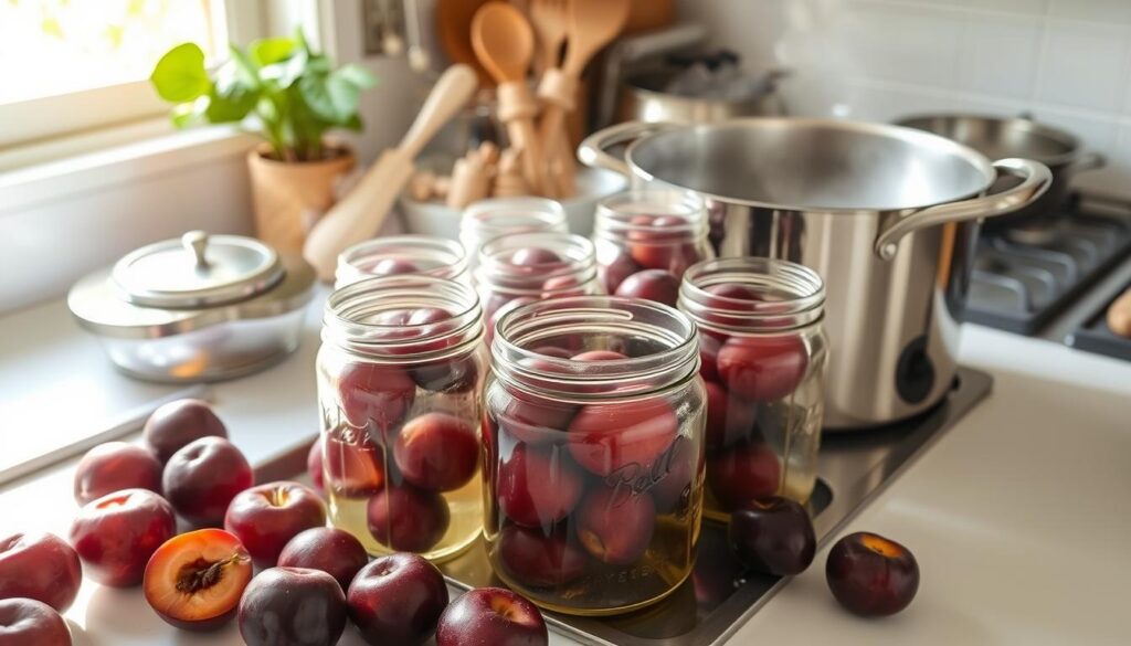 sterilizing jars