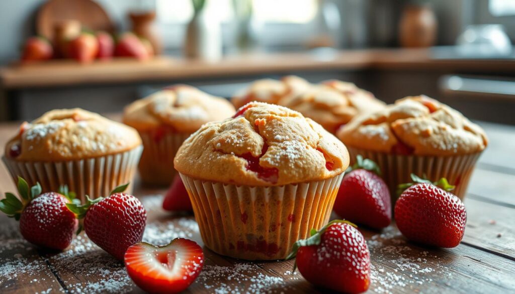 strawberry muffin recipe