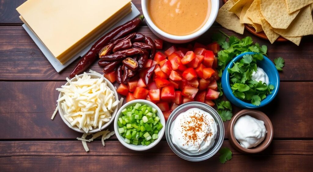 Chipotle Queso Ingredients