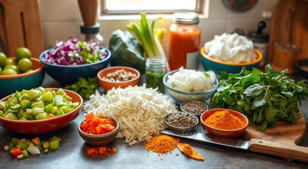 Chow Chow Ingredients Preparation