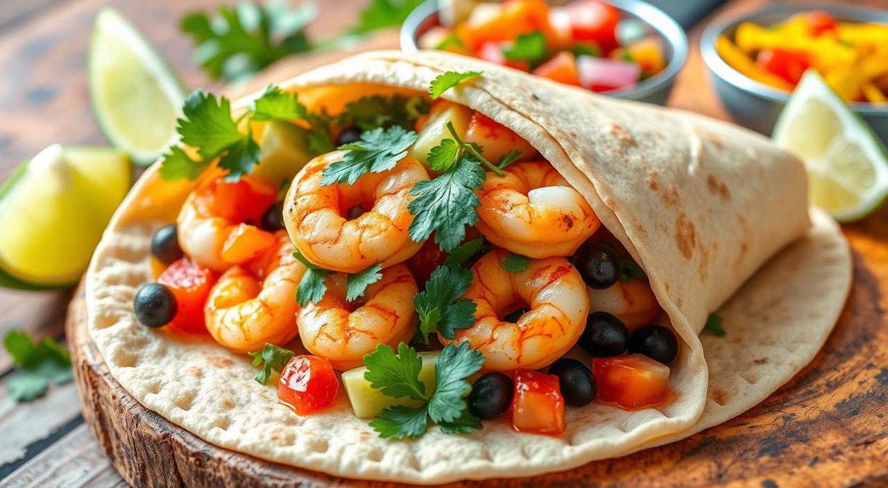 shrimp burrito recipe