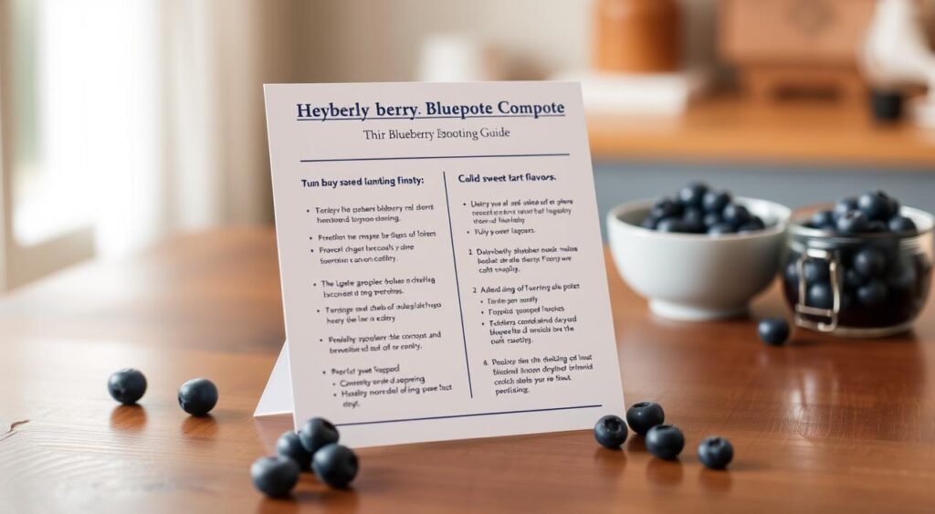 Blueberry Compote Troubleshooting Guide