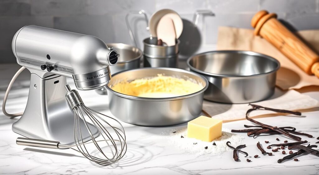 Kitchen Tools for Italian Cream Cake