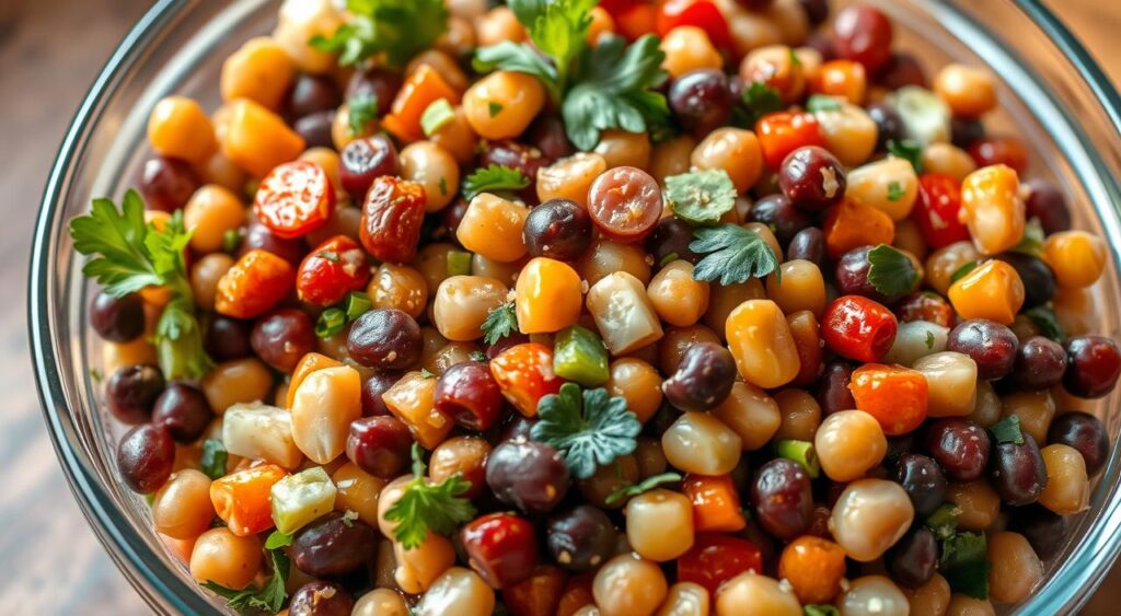 dense bean salad recipe